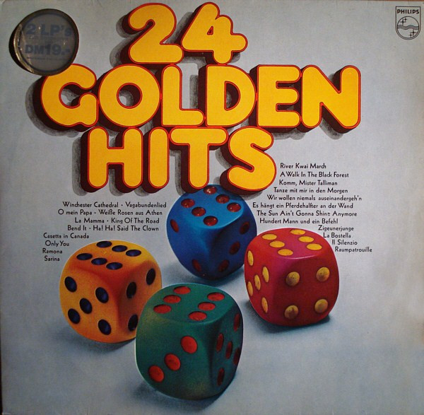 Cover Various - 24 Golden Hits (2xLP, Comp, Gat) Schallplatten Ankauf