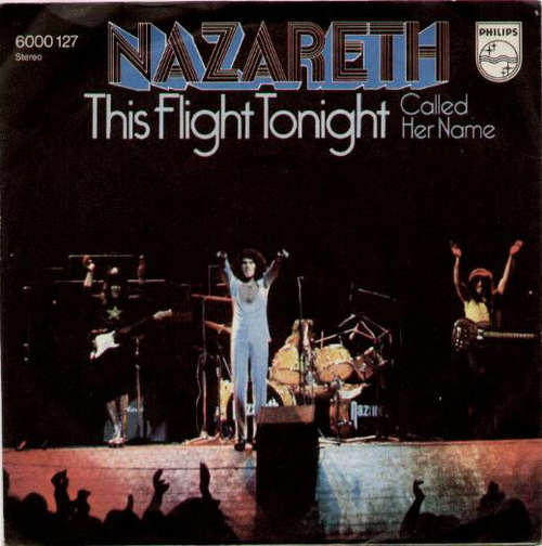 Cover Nazareth (2) - This Flight Tonight (7, Single) Schallplatten Ankauf