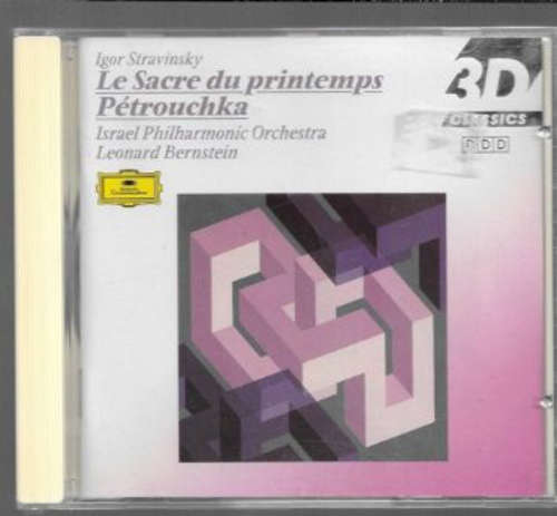 Cover Igor Stravinsky, Israel Philharmonic Orchestra, Leonard Bernstein - Le Sacre Du Printemps · Pétrouchka (CD, Album, RE) Schallplatten Ankauf