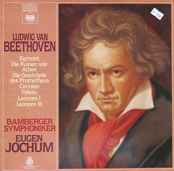 Cover Ludwig van Beethoven, Bamberger Symphoniker, Eugen Jochum - Ouvertüren (LP, Club) Schallplatten Ankauf