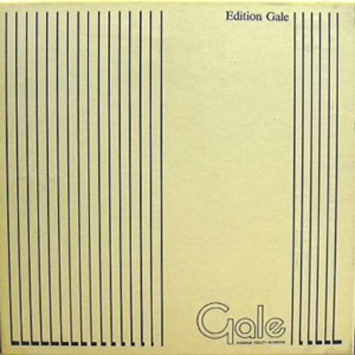 Cover Edition Gale Schallplatten Ankauf