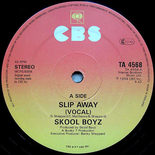 Cover Skool Boyz - Slip Away (12, Single) Schallplatten Ankauf