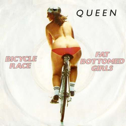 Cover Queen - Bicycle Race / Fat Bottomed Girls (7, Single) Schallplatten Ankauf