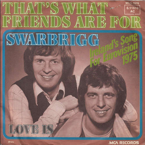 Cover Swarbrigg* - That's What Friends Are For (7, Single) Schallplatten Ankauf
