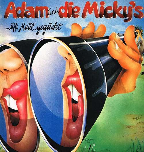 Cover Adam Und Die Micky's - ...Uffs Maul Geguckt (LP, Album) Schallplatten Ankauf