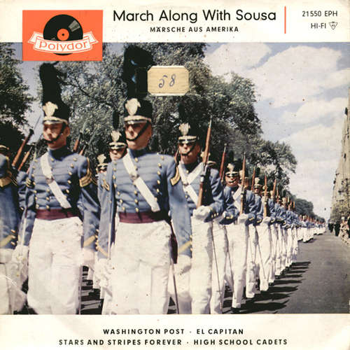 Cover The Goldman Band , Conductor: Richard Franko Goldman - March Along With Sousa (7, EP) Schallplatten Ankauf