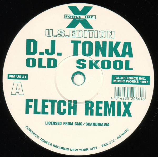 Cover D.J. Tonka* Vs. Deskee - Old Skool / Feel The Street (12) Schallplatten Ankauf