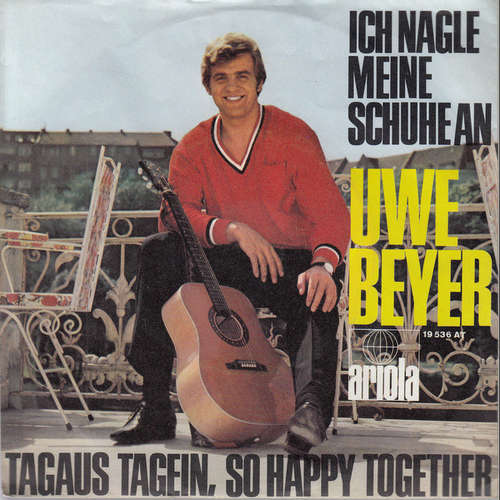 Cover Uwe Beyer (2) - Ich Nagle Meine Schuhe An (7, Single) Schallplatten Ankauf