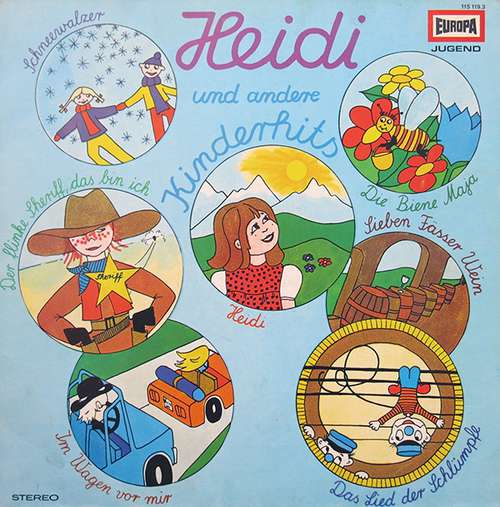 Cover Orchester Udo Reichel - Heidi (Und Andere Kinderhits) (LP) Schallplatten Ankauf