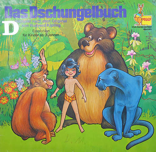 Cover Rudyard Kipling - Das Dschungelbuch (LP, Club) Schallplatten Ankauf
