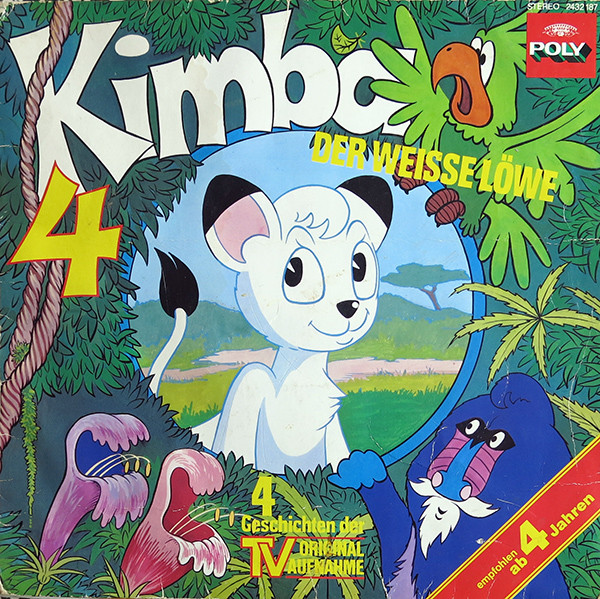 Cover Osamu Tezuka - Kimba, Der Weisse Löwe 4 (LP) Schallplatten Ankauf