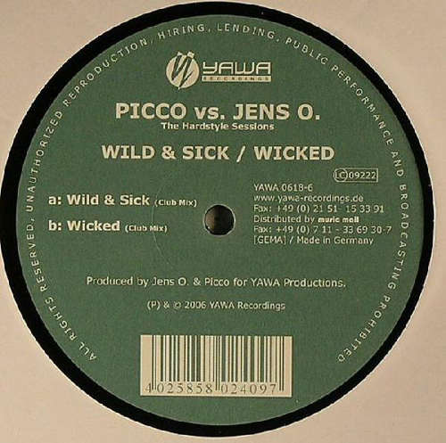 Cover Picco Vs. Jens O. - Wild & Sick / Wicked (12) Schallplatten Ankauf