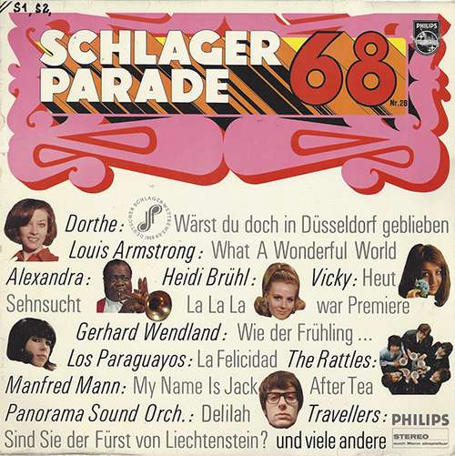 Cover Various - Schlagerparade '68 - Nr. 28 (LP, Comp) Schallplatten Ankauf