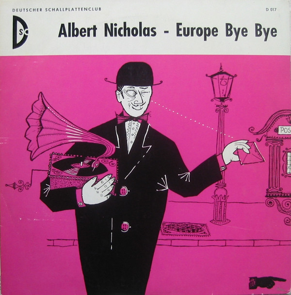 Cover Albert Nicholas - Europe Bye Bye (10, Album) Schallplatten Ankauf