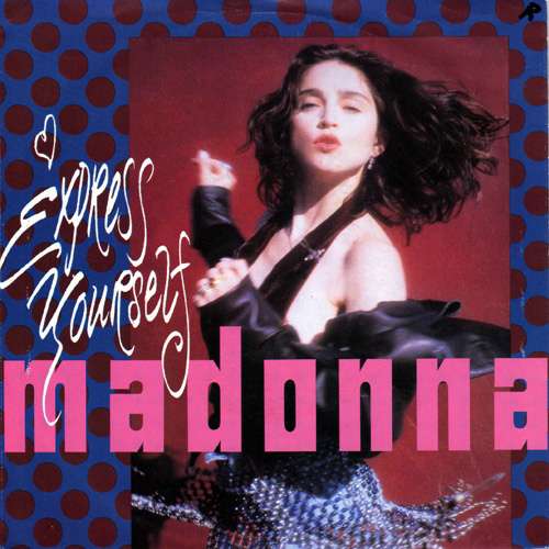 Cover Madonna - Express Yourself (7, Single, Sol) Schallplatten Ankauf