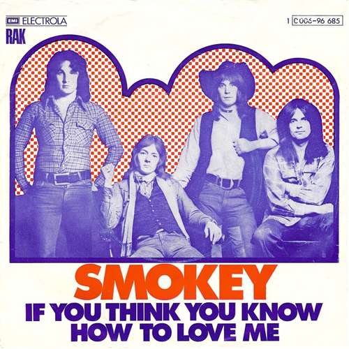 Cover Smokey* - If You Think You Know How To Love Me (7, Single) Schallplatten Ankauf