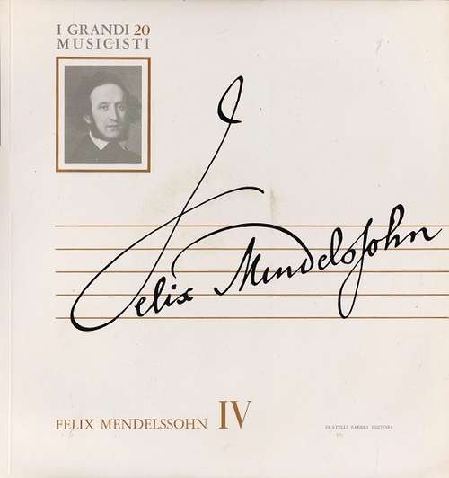 Bild Felix Mendelssohn* - Felix Mendelssohn IV (10) Schallplatten Ankauf