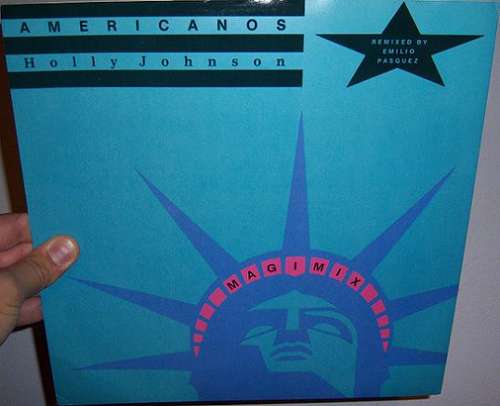 Cover Holly Johnson - Americanos (Magimix) (Remixed By Emilio Pasquez) (12, Single) Schallplatten Ankauf
