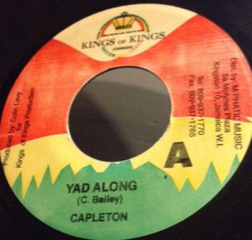 Cover Capleton - Yad Along (7, Single) Schallplatten Ankauf