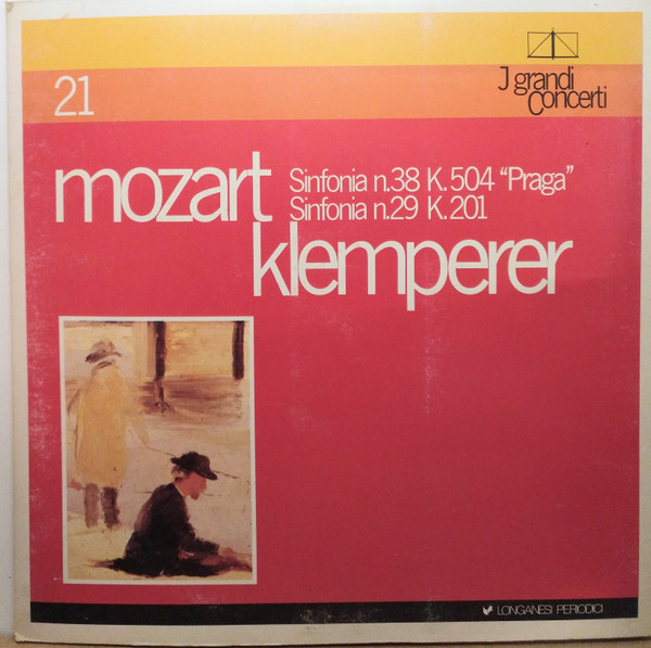 Cover Mozart*, Klemperer* - Sinfonia N.38 K.504 Praga / Sinfonia N.29 K.201 (LP, Mono) Schallplatten Ankauf