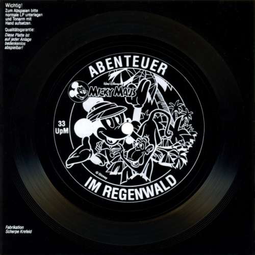 Cover Unknown Artist - Abenteuer Im Regenwald (Flexi, 6, S/Sided) Schallplatten Ankauf