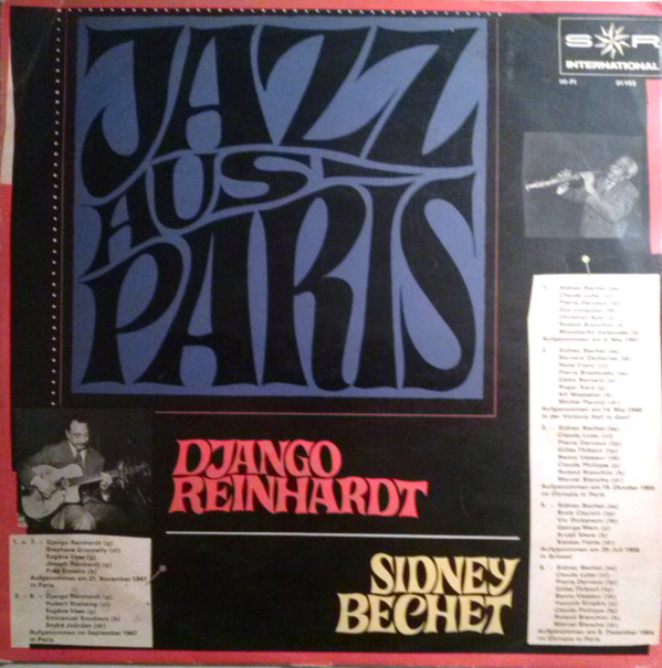 Cover Django Reinhardt, Sidney Bechet - Jazz Aus Paris (LP, Comp) Schallplatten Ankauf