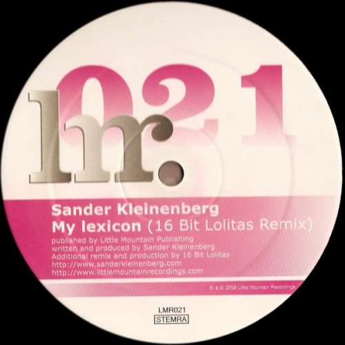 Cover Sander Kleinenberg - My Lexicon (12) Schallplatten Ankauf