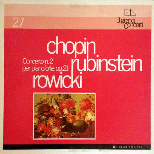 Cover Chopin*, Rubinstein*, Rowicki* - Concerto N.2 Per Pianoforte Op.21 (LP) Schallplatten Ankauf