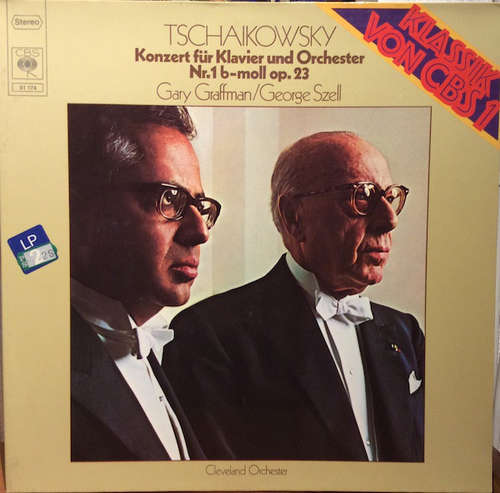 Cover Tschaikowsky*, Gary Graffman / George Szell, Cleveland Orchester* - Konzert Für Klavier Und Orchester Nr. 1 In B-moll Op. 23 (LP, Album, RE, Gat) Schallplatten Ankauf