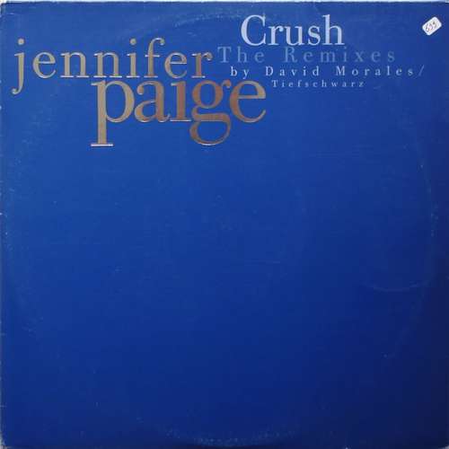 Cover Jennifer Paige - Crush (The Remixes) (2x12, Blu) Schallplatten Ankauf
