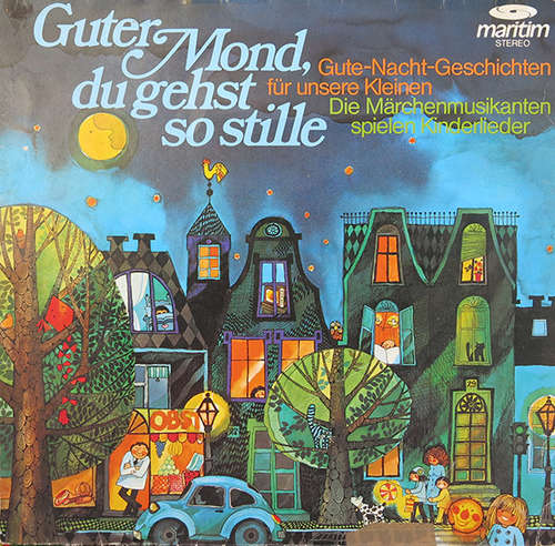 Cover Adele Hoffmann, Die Märchenmusikanten - Guter Mond, Du Gehst So Stille (LP) Schallplatten Ankauf