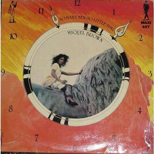 Cover Miquel Brown - So Many Men - So Little Time (12, Maxi) Schallplatten Ankauf