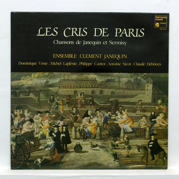 Cover Ensemble Clément Janequin - Les Cris De Paris - Chansons De Janequin Et Sermisy (LP, Album) Schallplatten Ankauf