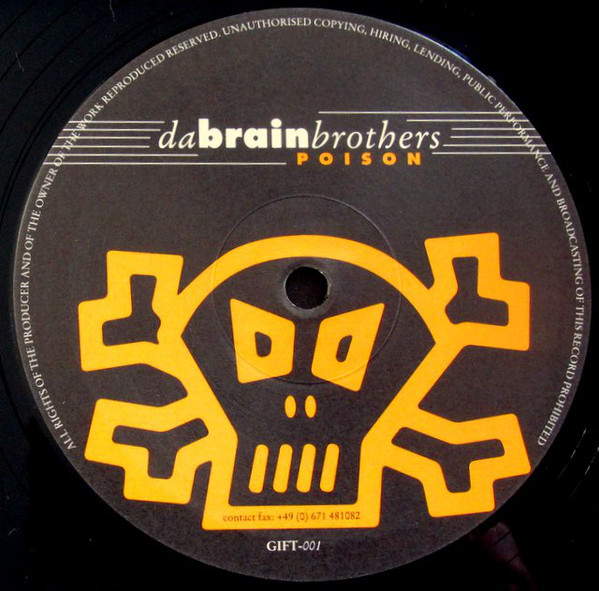 Cover Da Brain Brothers - Poison (12, Maxi) Schallplatten Ankauf