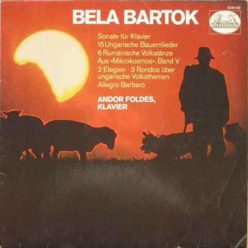 Cover Bela Bartok* / Andor Foldes - Klavierstücke (LP, Album) Schallplatten Ankauf