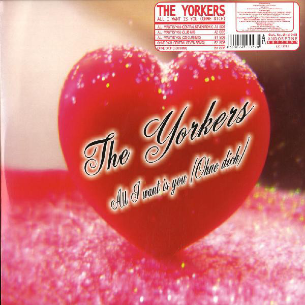 Cover The Yorkers - All I Want Is You (Ohne Dich) (12) Schallplatten Ankauf