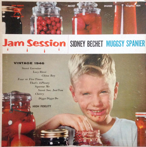 Cover Sidney Bechet / Muggsy Spanier - Jam Session (LP, Comp, Mono) Schallplatten Ankauf