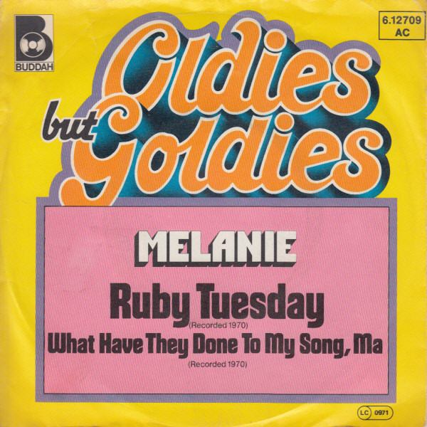 Cover Melanie (2) - Ruby Tuesday / What Have They Done To My Song, Ma (7, Single, RE) Schallplatten Ankauf