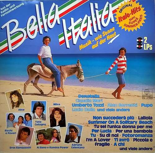Cover Various - Bella Italia / Musik - Wie Sonne Auf Der Haut (2xLP, Comp, Gat) Schallplatten Ankauf