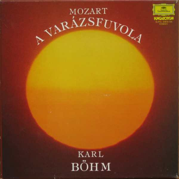 Cover Mozart* / Karl Böhm - A Varázsfuvola (3xLP + Box, Album, RE) Schallplatten Ankauf