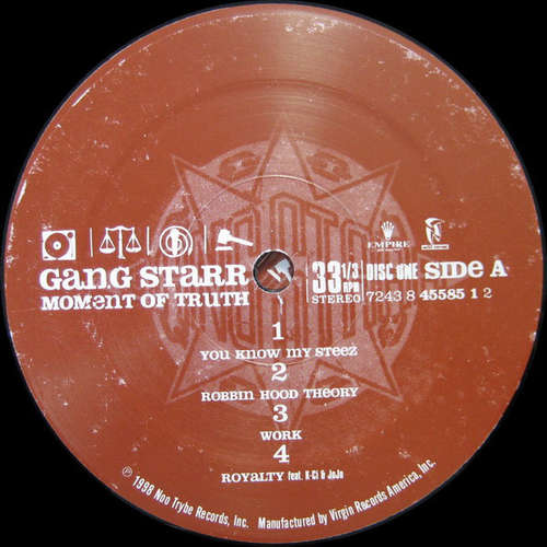 Gang Starr Moment Of Truth (3xLP, Album) Vinyl Schallplatten Shop buy24hours.de