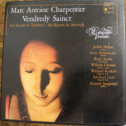 Cover Marc Antoine Charpentier - Concerto Vocale - Vendredy Sainct ( Leçons De Ténèbres - Six Repons Du Mercredy Sainct ) (Box + 2xLP) Schallplatten Ankauf