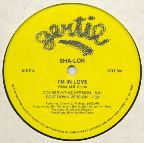 Cover Sha-lor - I'm In Love (12) Schallplatten Ankauf