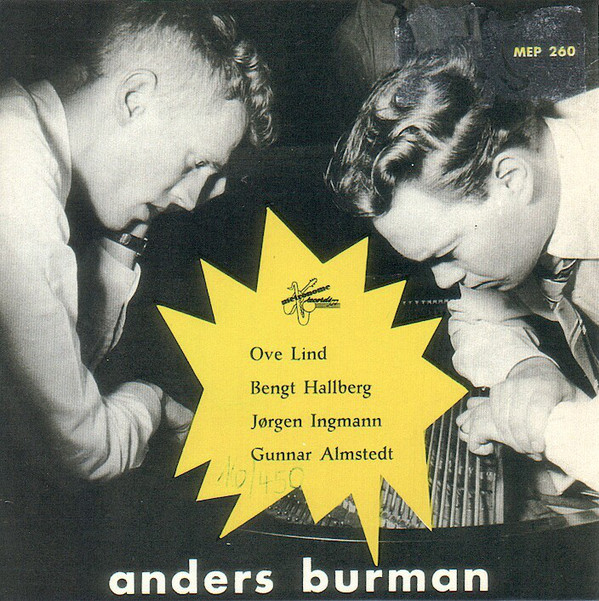 Cover Anders Burman Quintet* - Anders Burman (7, EP) Schallplatten Ankauf