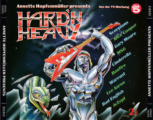 Cover Various - Annette Hopfenmüller ‎presents Hard'N Heavy (2xCD, Comp) Schallplatten Ankauf