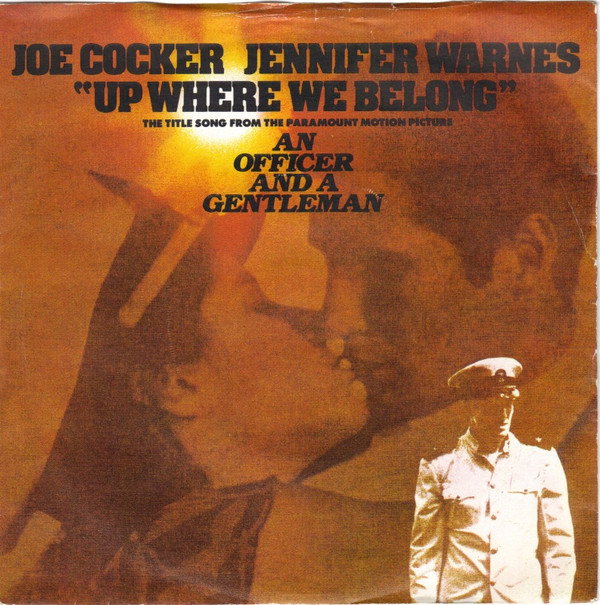 Cover Joe Cocker, Jennifer Warnes - Up Where We Belong (7, Single, Sol) Schallplatten Ankauf