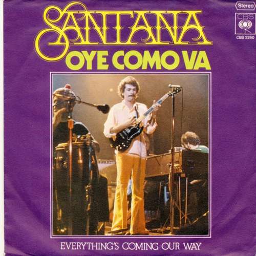 Cover Santana - Oye Como Va (7, Single, RE) Schallplatten Ankauf