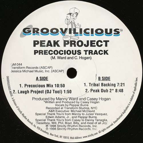 Cover Precocious Track Schallplatten Ankauf