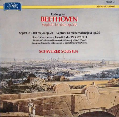 Cover Ludwig van Beethoven / Schweizer Solisten - Septett Es-dur Op. 20 (LP) Schallplatten Ankauf