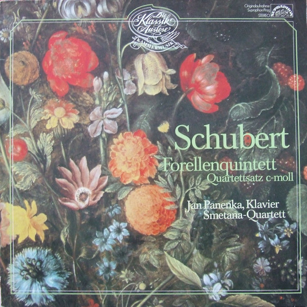 Cover Franz Schubert / Jan Panenka, Smetana Quartet - Forellenquintett / Quartettsatz C-Moll (LP) Schallplatten Ankauf
